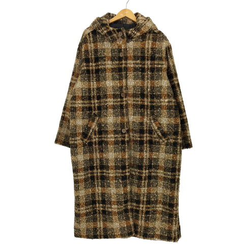 MAISON BREEZE reveur 24aw リングフェイクウールフーディーコート レディース FREE