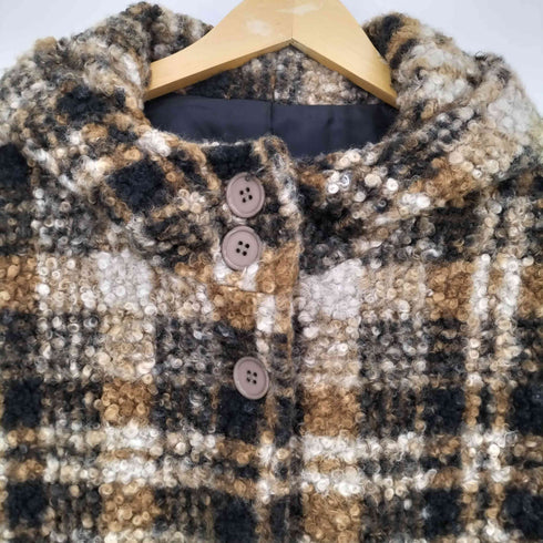 MAISON BREEZE reveur 24aw リングフェイクウールフーディーコート レディース FREE