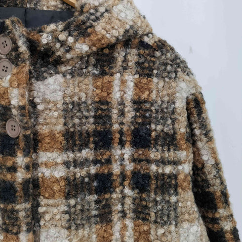 MAISON BREEZE reveur 24aw リングフェイクウールフーディーコート レディース FREE