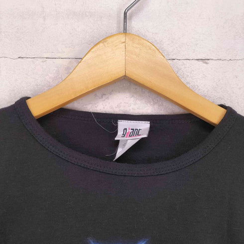 ジャイアント giant USA製 Y2K バンドデザイン チビT レディース import:M