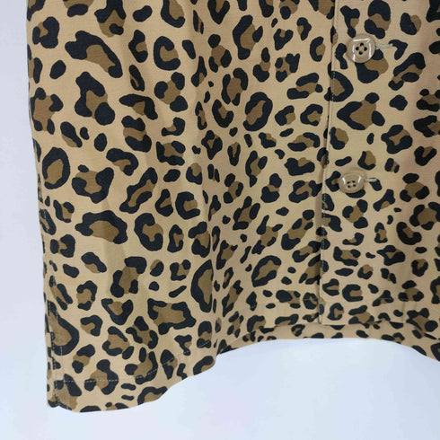 モンキータイム MONKEY TIME レオパード柄ミリタリーシャツジャケット メンズ JPN:M