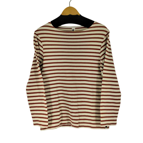 エムエイチエル MHL. ボーダー L/S バスクシャツ メンズ import:M