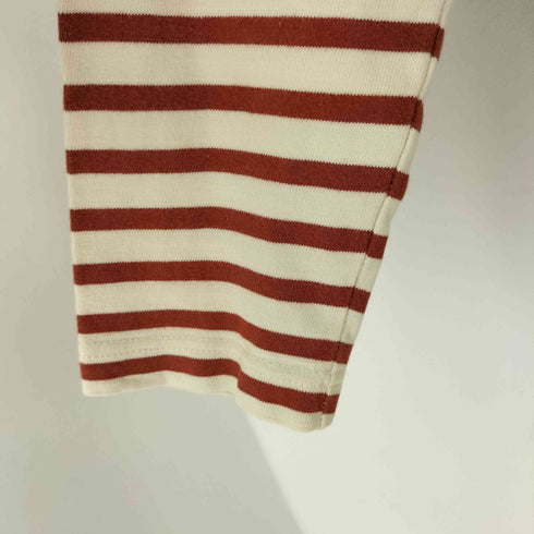 エムエイチエル MHL. ボーダー L/S バスクシャツ メンズ import:M