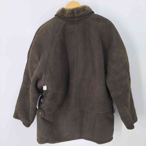 WARM COMPANY SHEARLING ムートンファーコート メンズ 50