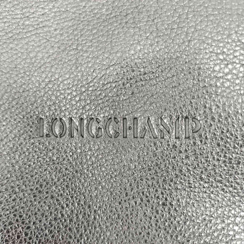 ロンシャン LONGCHAMP シボレザー ステッチショルダーバッグ メンズ