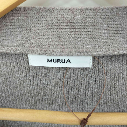 ムルーア MURUA ボリュームスリーブカーデ×キャミSET レディース FREE