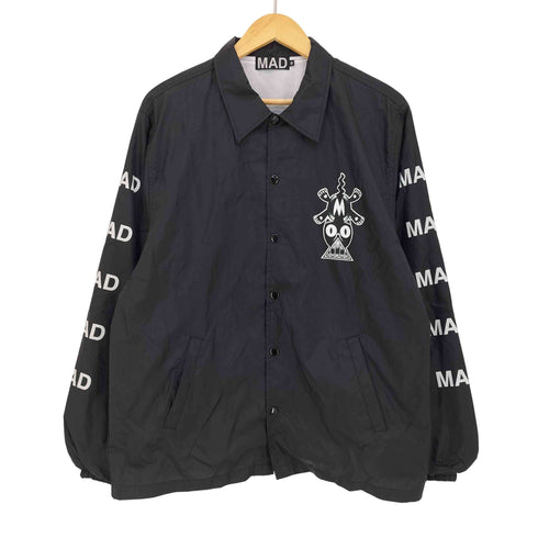 アンダーカバー UNDERCOVER MAD ロゴプリント ナイロン コーチジャケット メンズ JPN:M