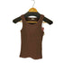 クレドナ CREDONA RIB TANK TOP レディース FREE