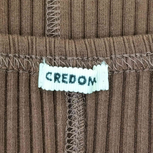 クレドナ CREDONA RIB TANK TOP レディース FREE
