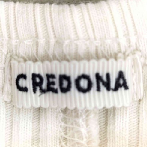 クレドナ CREDONA RIB TANK TOP レディース FREE