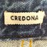 クレドナ CREDONA DOUBLE KNEE WASHED DENIM PANTS レディース 0