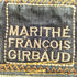 マリテフランソワジルボー MARITHE FRANCOIS GIRBAUD y2k ブーツカット デザインフレアデニムパンツ レディース SS