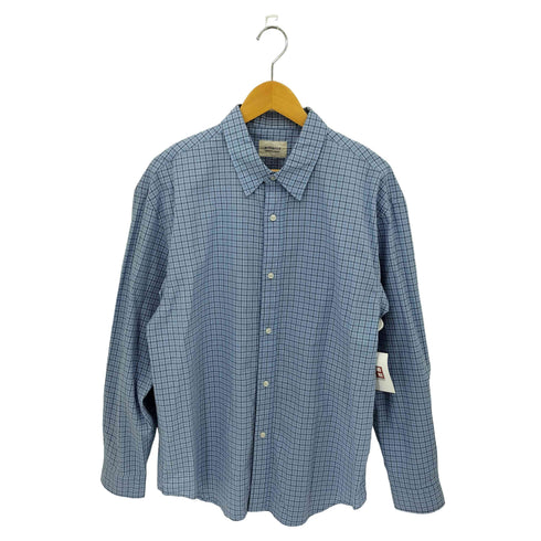ビーミングバイビームス B:MING by BEAMS ambiance Small Check Shirt チェック柄 長袖シャツ メンズ import:L