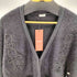 クレドナ CREDONA CREST EMBROIDERY MOHAIR KNIT CARDIGAN レディース FREE