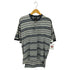 ラウンドツリーアンドヨーク roundtree&yorke 90s S/S ヘンリーネック ボーダー 半袖Tシャツ メンズ import:L