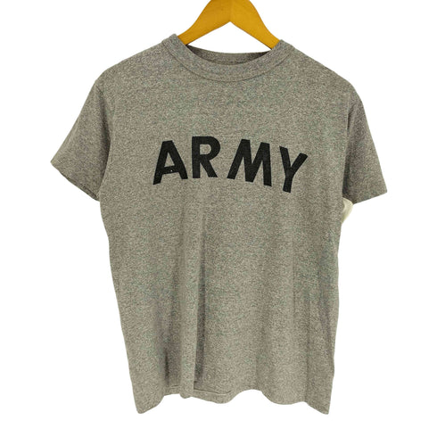 ユーエスアーミー U.S. ARMY シングルステッチ ARMYプリントクルーネック半袖Tシャツ メンズ