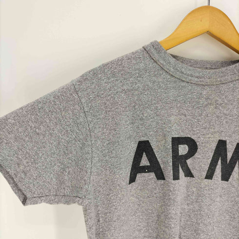 ユーエスアーミー U.S. ARMY シングルステッチ ARMYプリントクルーネック半袖Tシャツ メンズ