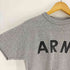 ユーエスアーミー U.S. ARMY シングルステッチ ARMYプリントクルーネック半袖Tシャツ メンズ