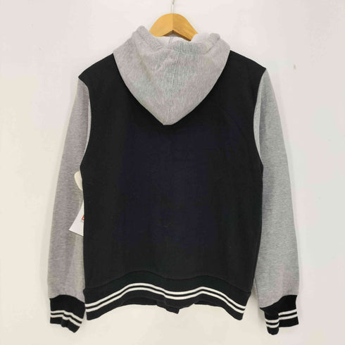 アナスイ ANNA SUI USA製 フードレイヤード スウェット スタジャン レディース import:M