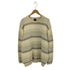 ハフ HUF 1984 STRIPE SWEATER ロゴ刺繍 ボーダー クルーネックセーター メンズ JPN:XL