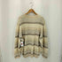 ハフ HUF 1984 STRIPE SWEATER ロゴ刺繍 ボーダー クルーネックセーター メンズ JPN:XL