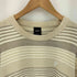 ハフ HUF 1984 STRIPE SWEATER ロゴ刺繍 ボーダー クルーネックセーター メンズ JPN:XL