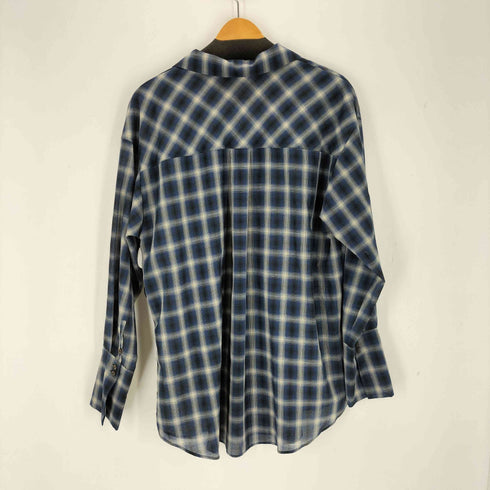 クレドナ CREDONA SHEER CHECK SHIRT JACKET レディース