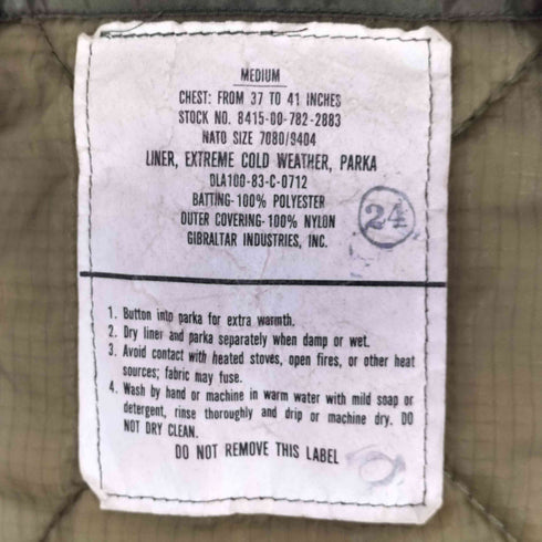 ユーエスアーミー U.S. ARMY 60S M-65 MASON & HUGHES INC アルミジップ フィッシュテール パーカー 1968年製 キルティングライナー 1983年製 FUR RUFF ファーフード 1983年製 フルセット メンズ REGULAR MEDIUM