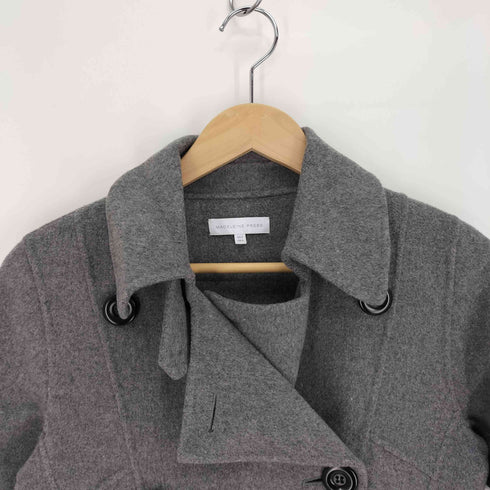 MADELEINE PRESS カシミヤ混 ロング デザインコート WOOL&CASHMERE レディース UK:6