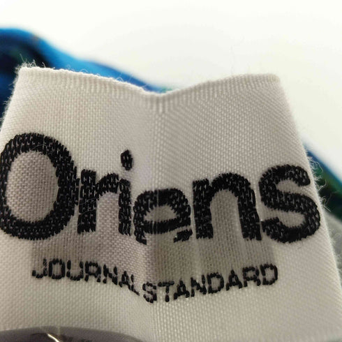 ジャーナルスタンダード JOURNAL STANDARD Oriens バイアスチェックパンツ レディース 34