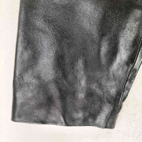 ギャップ Gap OLD GENUINE LEATHER レザーチェスターコート レディース XS