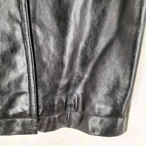 ギャップ Gap OLD GENUINE LEATHER レザーチェスターコート レディース XS