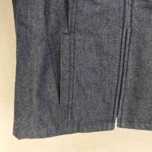 トゥービーバイアニエスベー To b. by agnes b. ファーデニムジップジャケット Y2K レディース 36