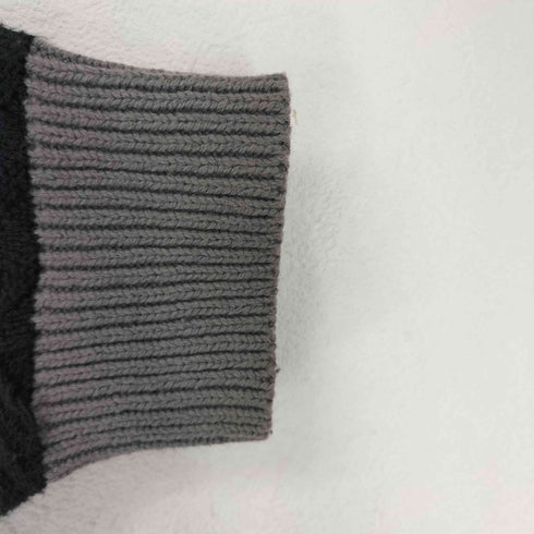 レイジブルー RAGEBLUE ハーフジップ3Dニット メンズ M