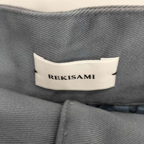 レキサミ REKISAMI レースデザイン フレアスカート レディース