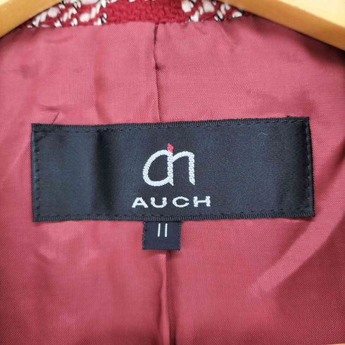 カシミヤ&アンゴラ混 チェック柄5Bテーラードジャケット レディース 11