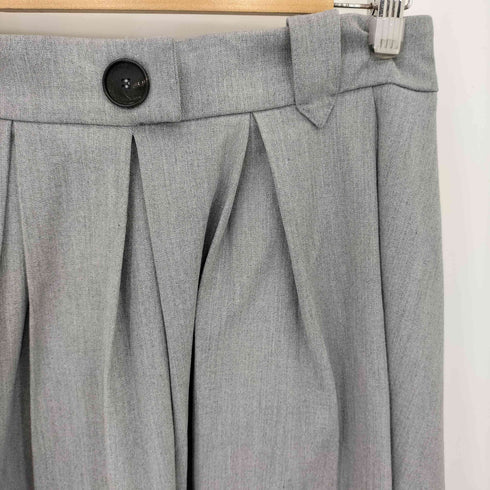 ザラ ZARA ボックスプリーツミディスカート レディース M