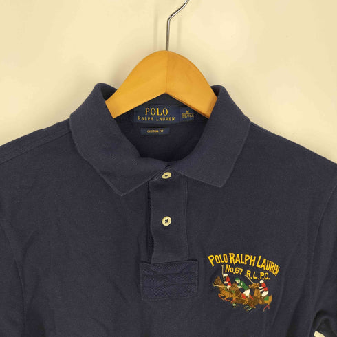 ポロラルフローレン POLO RALPH LAUREN CUSTOM FIT ポニー刺繍 半袖 ポロシャツ メンズ import:M