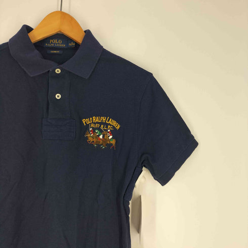 ポロラルフローレン POLO RALPH LAUREN CUSTOM FIT ポニー刺繍 半袖 ポロシャツ メンズ import:M