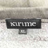 キリメ Kirime ARCH LOGO OVERDYED CREWNECK メンズ JPN:XL