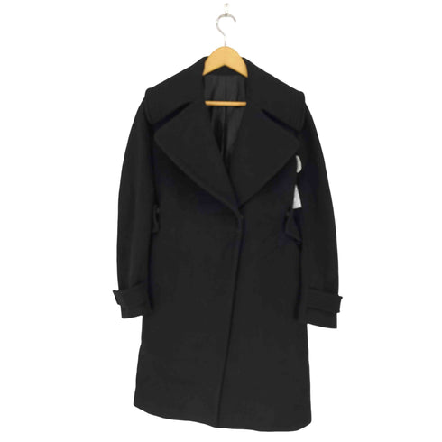 NAO TAKEKOSHI MADE IN ITALY アンゴラ混ショールカラーコート レディース 40