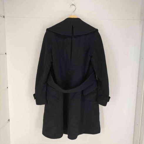 NAO TAKEKOSHI MADE IN ITALY アンゴラ混ショールカラーコート レディース 40