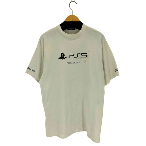 バレンシアガ BALENCIAGA ロゴプリントオーバーサイズTシャツ メンズ XXS