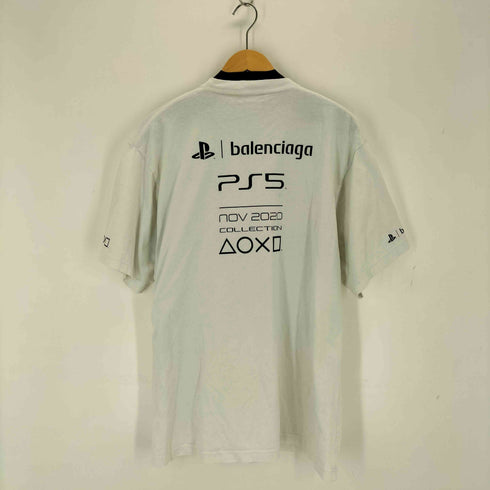 バレンシアガ BALENCIAGA ロゴプリントオーバーサイズTシャツ メンズ XXS