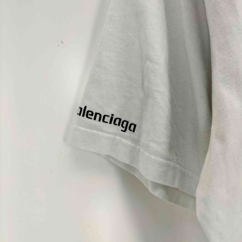 バレンシアガ BALENCIAGA ロゴプリントオーバーサイズTシャツ メンズ XXS