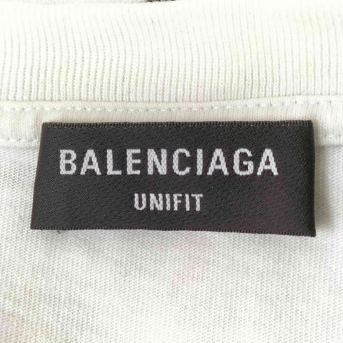 バレンシアガ BALENCIAGA ロゴプリントオーバーサイズTシャツ メンズ XXS