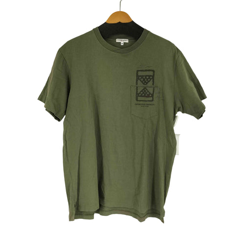 エンジニアードガーメンツ Engineered Garments PRINTED CROSS CREW NECK T-SHIRT メンズ import:M