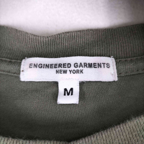 エンジニアードガーメンツ Engineered Garments PRINTED CROSS CREW NECK T-SHIRT メンズ import:M