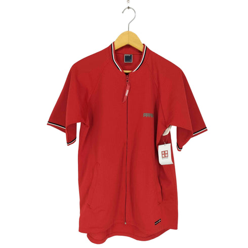 ピーピーエフエム PPFM 00s メッシュジップ半袖ブルゾンジャケット メンズ FREE