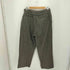 ザラ ZARA HERRINGBONE BELTED TROUSERS ヘリンボーン トラウザーパンツ メンズ 44